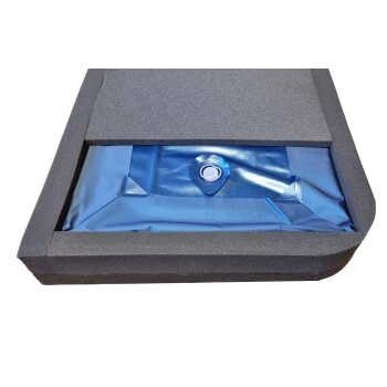 Petbed Wasserbett 120x70cm Anthrazit 7 Petbed Wasserbett 120x70cm Anthrazit – Bild 5