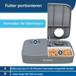 PetSafe Futterautomat Für 2 Mahlzeiten -Deutschland Hund Trockenfutter Verkaufs-Shop 63e0ff37432d3d4025eec77dc4fdc68663480c78 649f663b2631b9abb1bb293479ef991c6e5a33fb