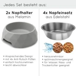KaraLuna Napfset Mit 4 Napf Einsätzen 0,7 Cm³ -Deutschland Hund Trockenfutter Verkaufs-Shop 6937b4f3849e326fbb146fc4def9956fffabcdbb 1421232 de DE 9a52f3fed9d34d91c621f7cb5733808dde824c61Msp581