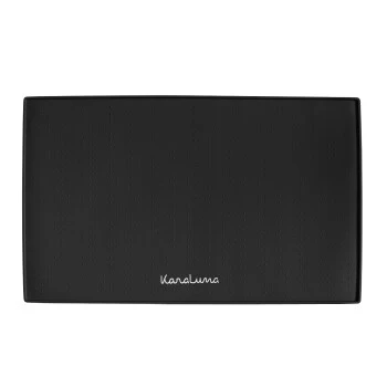 KaraLuna Napfunterlage Aus Silikon 48x30 Cm Eckig Schwarz 3 KaraLuna Napfunterlage Aus Silikon 48x30 Cm Eckig Schwarz