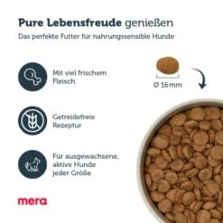MERA Pure Sensitive Fresh Meat Truthahn & Kartoffel 4 Kg -Deutschland Hund Trockenfutter Verkaufs-Shop b378febb431875d9a63a8d4057fb0f39d7a69ae8 1286917 4