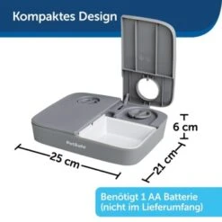 PetSafe Futterautomat Für 2 Mahlzeiten -Deutschland Hund Trockenfutter Verkaufs-Shop bbe9cab735d5b9f4c0eedd0a56c673f98bfc289d 3af10beb3f1b8fffe2d66d9f1441f88b00169941