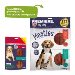 PREMIERE Pure Meaties XXL Ente & Rind 4x250g -Deutschland Hund Trockenfutter Verkaufs-Shop d1bf01748c9df4807a035f8d3cd279dafc45a998 1229982 2 800x800px 72dpi RGB